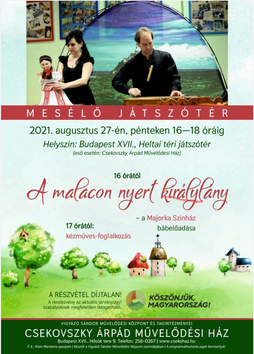 Majorka Színház-Cseko ház- Táncsits Maja-Tapolcsányi András